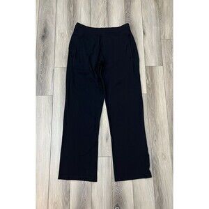 Lululemon Athletic Dri-Fit Lace Up Sport Black Straight Leg Pants Men’s Size L